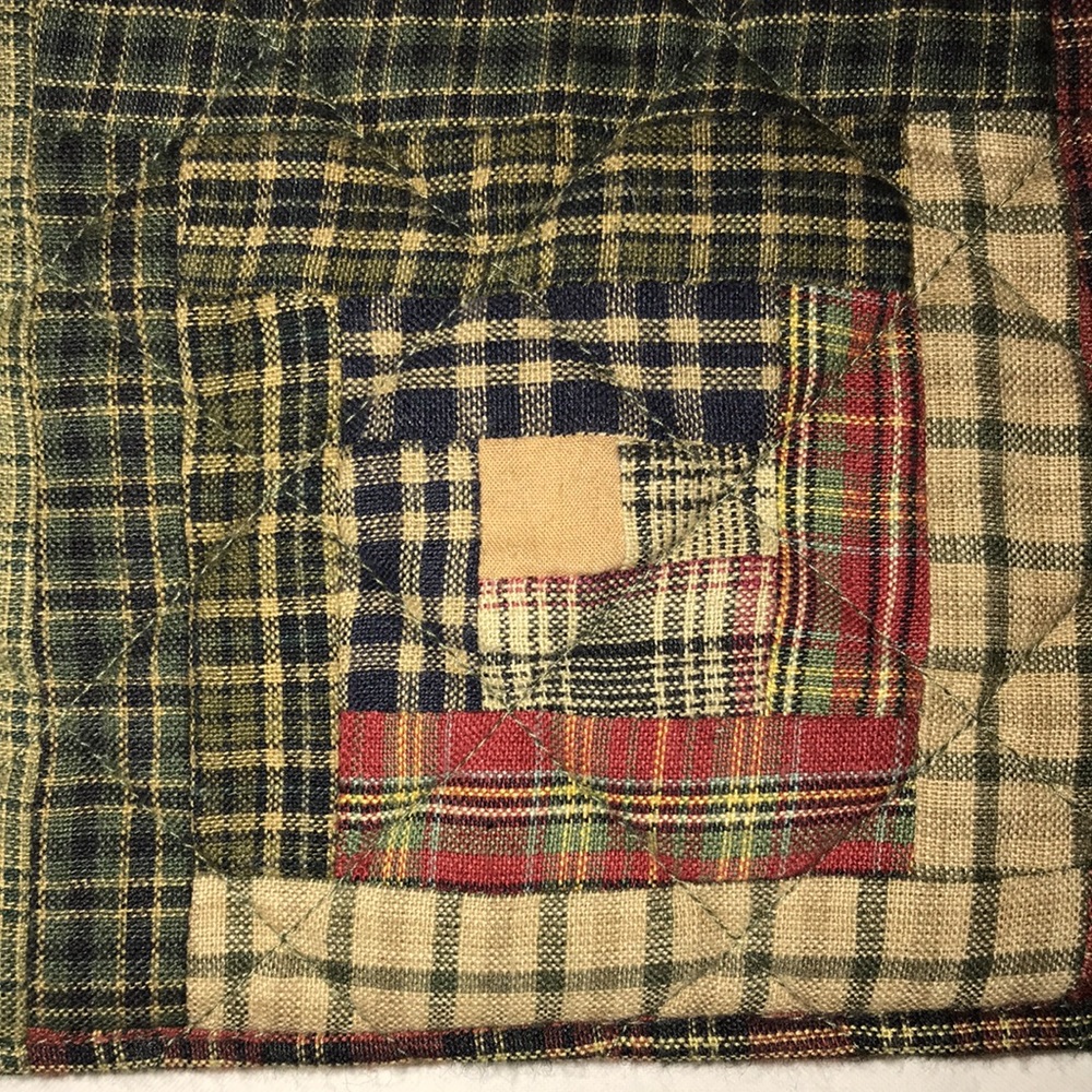 Victorian Heart quilted plaid Crossbody Purse - Picture 8 of 11